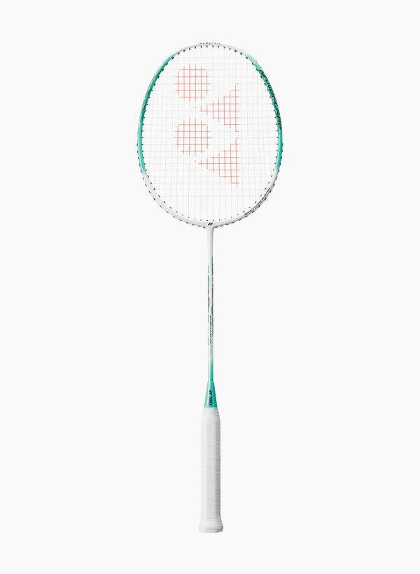 YONEX NANOFLARE 300　4UG5 ホワイト/グリーン Yonex Nanoflare 001 FEEL Strung Badminton Racket [White/Mint] - Strung
