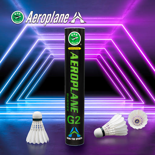 Aeroplane G2 Green Training Series Shuttlecocks