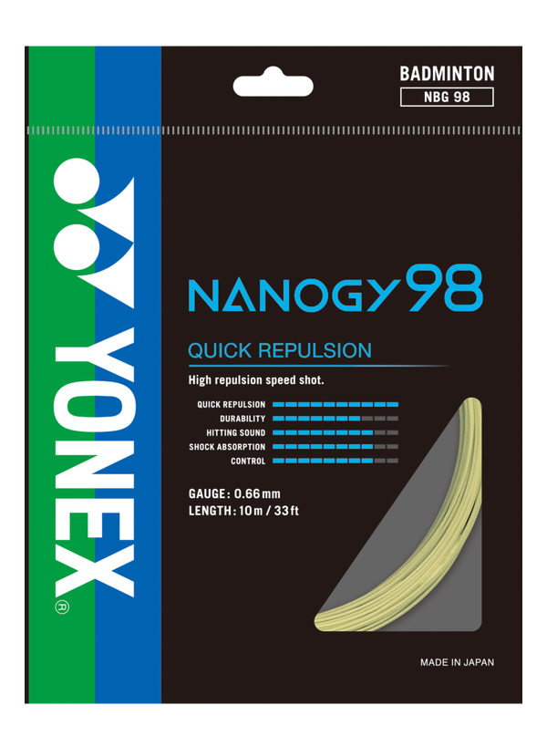Yonex Nanogy 98 Badminton String Yonex Nanogy 98 Badminton String