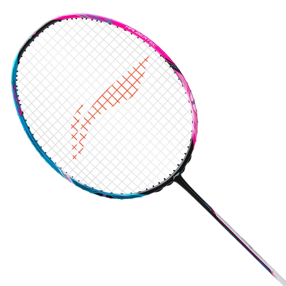 ラケット Lining hbt8000 4u Li Ning Halbertec 8000 Badminton Racket [Green/Pink]