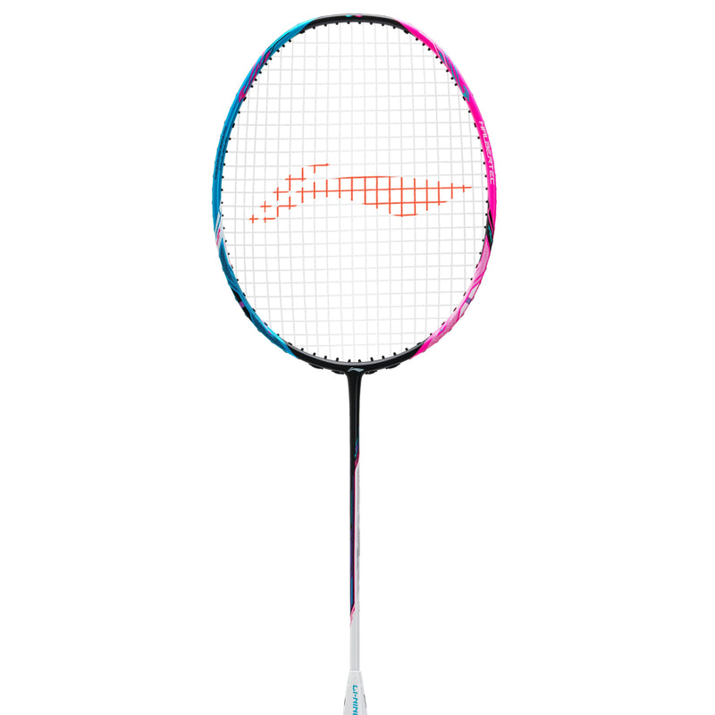 Li Ning Halbertec 8000 Badminton Racket [Green/Pink]