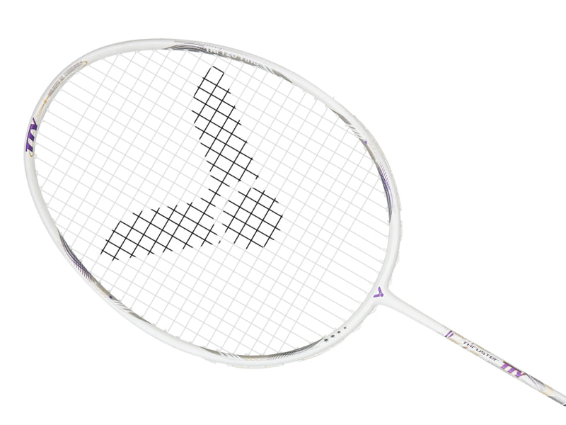 Victor Tai Tzu Ying Thruster K TTY AJ Badminton Racket [Bright White/Purple]