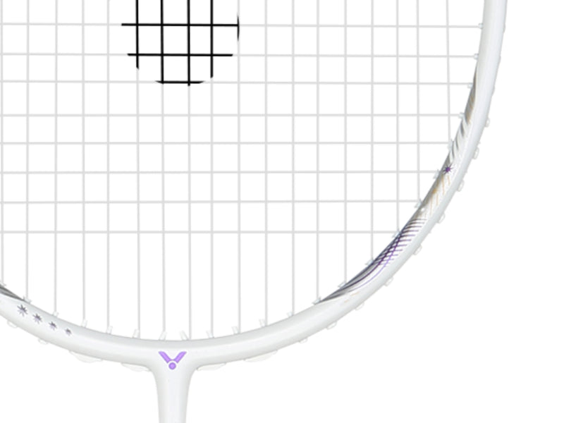 Victor Tai Tzu Ying Thruster K TTY AJ Badminton Racket [Bright White/Purple]