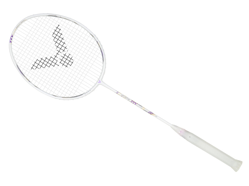 Victor Tai Tzu Ying Thruster K TTY AJ Badminton Racket [Bright White/Purple]