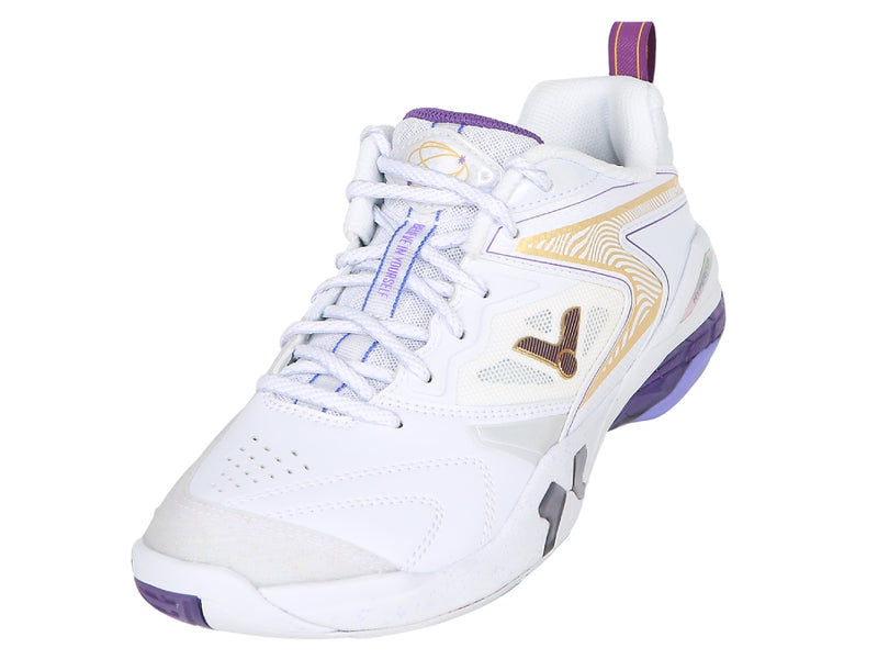 Victor Tai Tzu Ying P9200TTY AJ Court Shoe [Bright White/Purple]