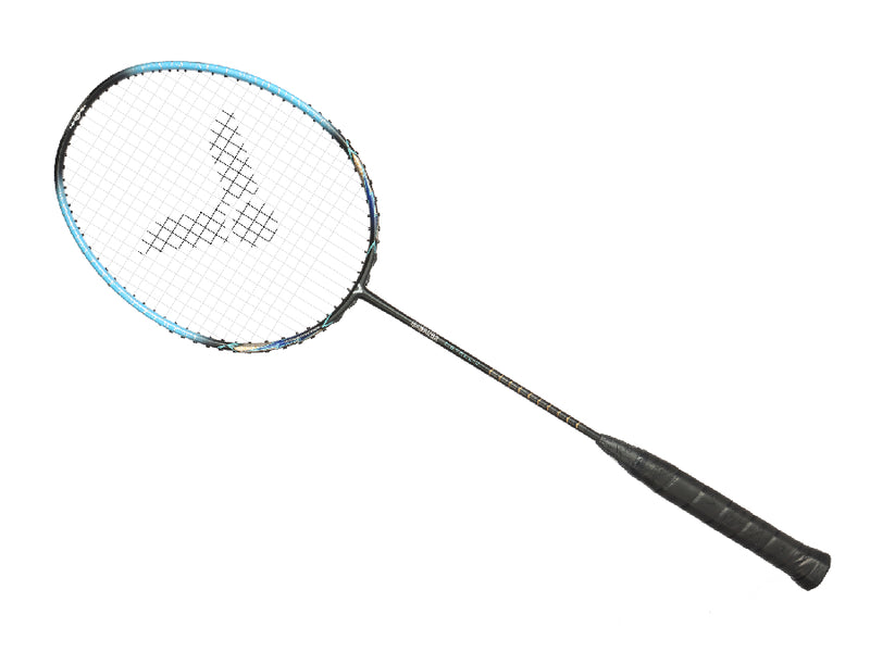 Victor X Marvel Avengers - THRUSTER K Mjolnir Metallic Badminton Racket [Pale Blue] - Unstrung