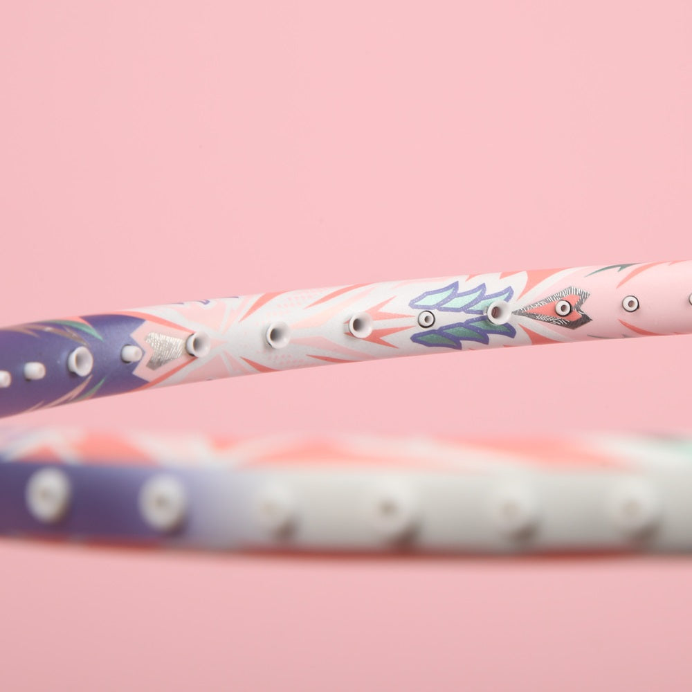 Victor Thruster TK-RYUGA Muse I Badminton Racket [Pink Glow] - Unstrun