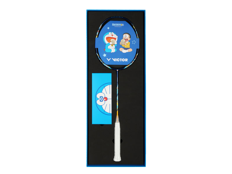 Victor x Doraemon Racket Gift Box DRM Set - 2 Rackets - Unstrung