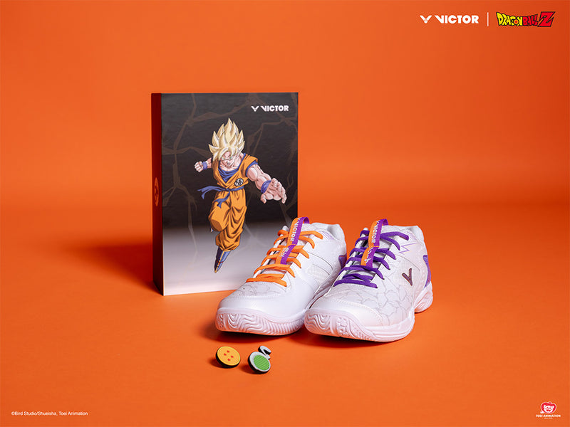 Victor x Dragon Ball Z Badminton Shoes P-DBZ A - [Bright White]