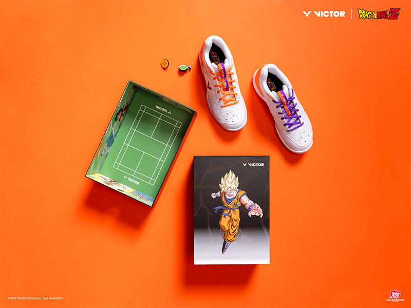 Victor x Dragon Ball Z Badminton Shoes P-DBZ A - [Bright White]