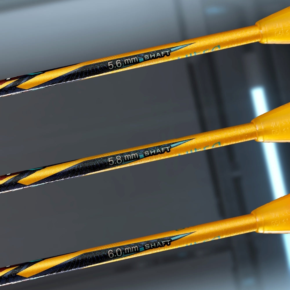 Victor Thruster F C Ultra X Badminton Racket [Fortuna Gold] - Unstrung