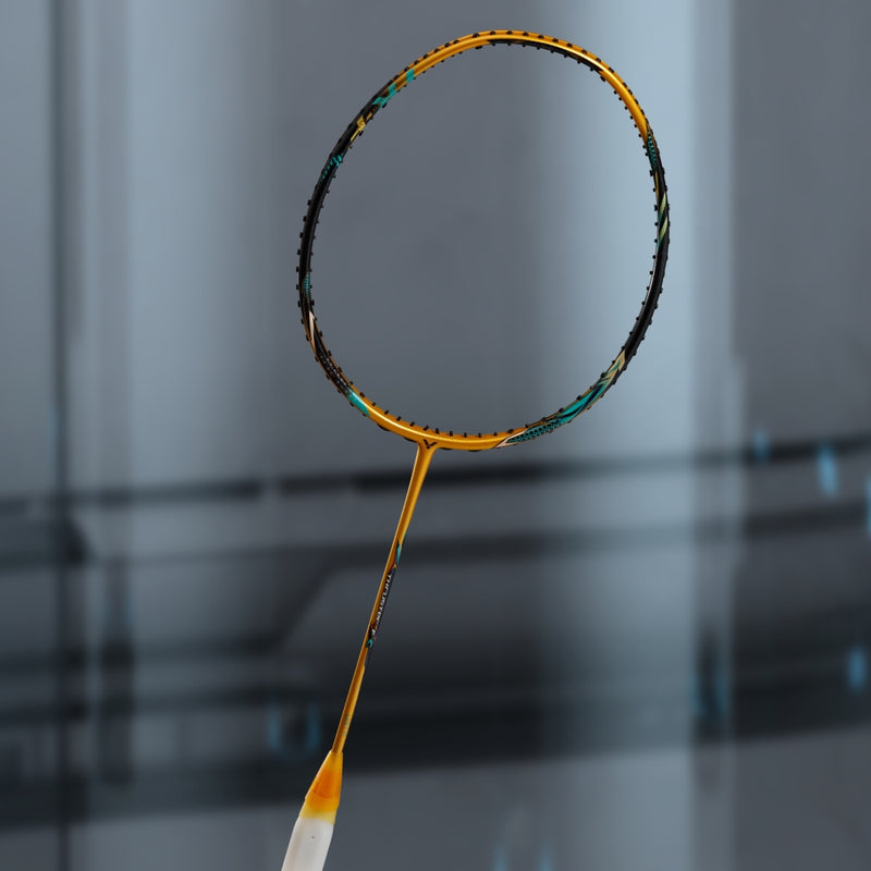Victor Thruster F C Ultra X Badminton Racket [Fortuna Gold] - Unstrung