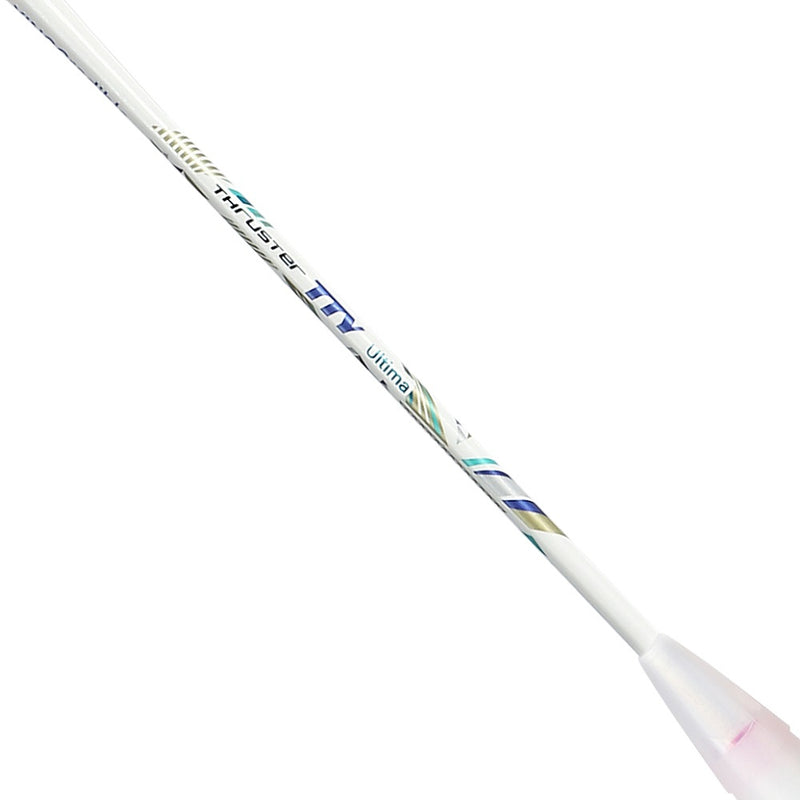 Victor Thruster TTY Ultima Badminton Unstrung Racket [Pearl White]