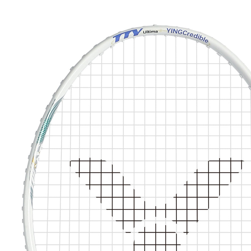 Victor Thruster TTY Ultima Badminton Unstrung Racket [Pearl White]