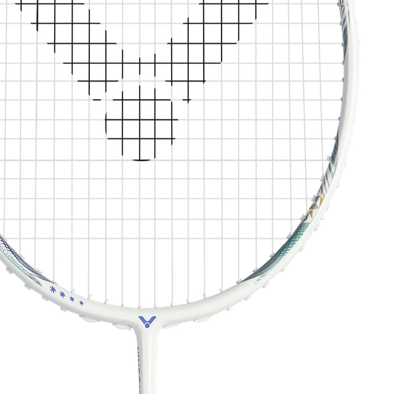 Victor Thruster TTY Ultima Badminton Unstrung Racket [Pearl White]