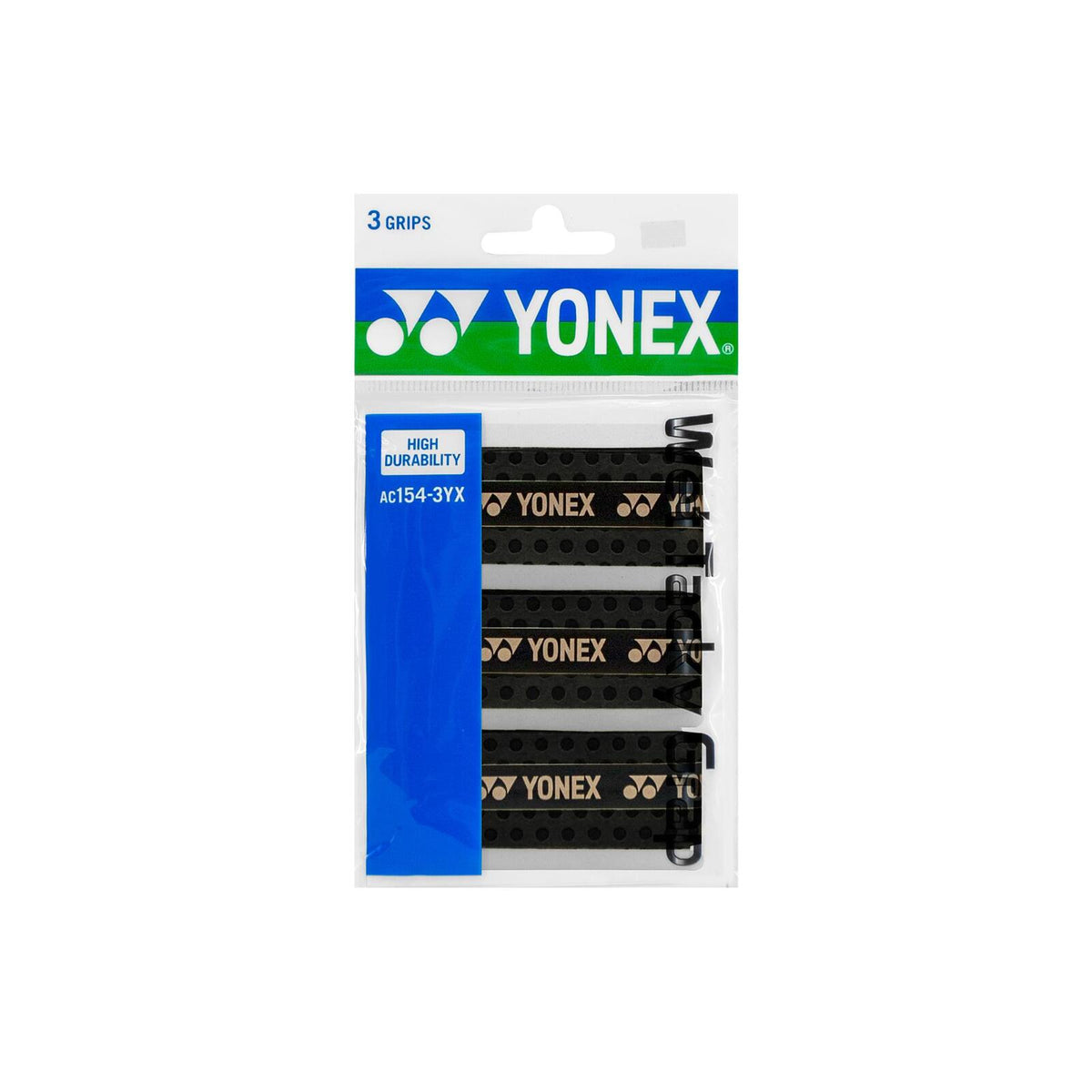 Yonex AC154 Wet Tacky Grap (3 wraps) - [Black/Bright Pink/White/Bright