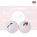 DHS DJ40+ 3 Star WTT Table Tennis Ball - White
