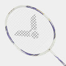 Victor DriveX 12 ZSW 2.0 Badminton Racket [White/Violet Tulip] - Unstrung