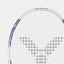 Victor DriveX 12 ZSW 2.0 Badminton Racket [White/Violet Tulip] - Unstrung