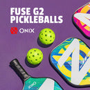 Onix Fuse G2 Outdoor Pickleballs - 1pc - [2 colors]