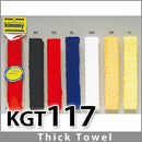 Kimony Japan KGT117 Thick Towel Racket Grip - 1 pack - [Multiple Colors]