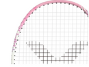 Victor THRUSTER K 817CL Badminton Racket - [Pink] - Strung