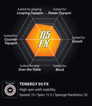 Butterfly Tenergy 05 FX Table Tennis Rubber