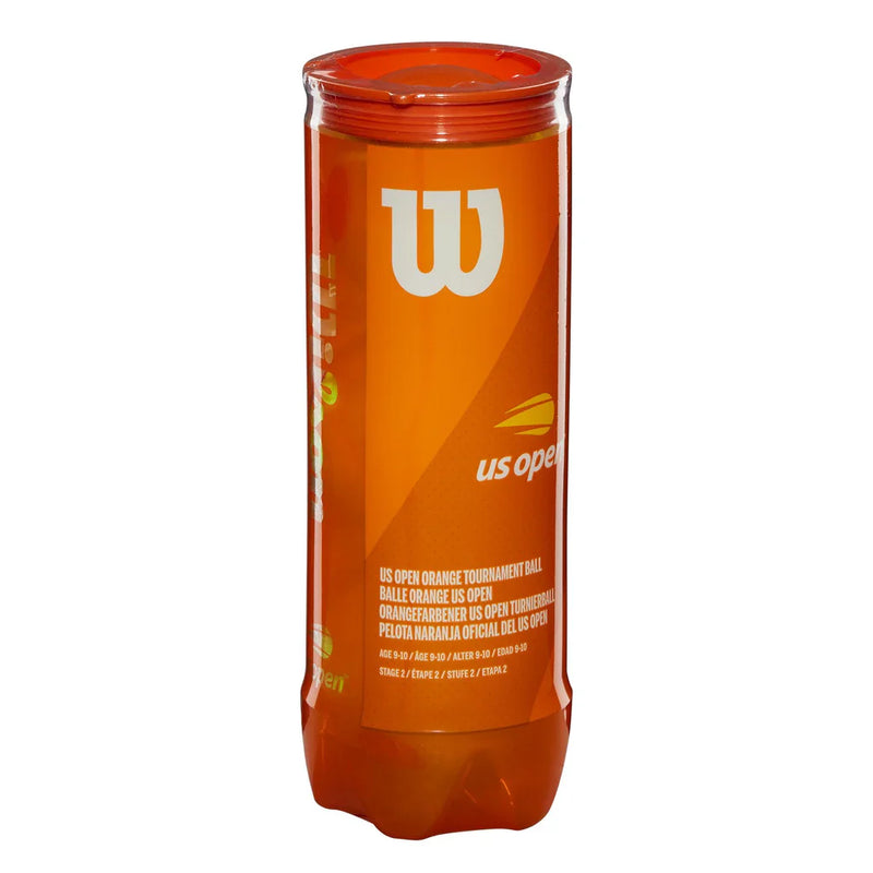 Wilson US OPEN Orange Tournament Tennis Ball - 3pcs