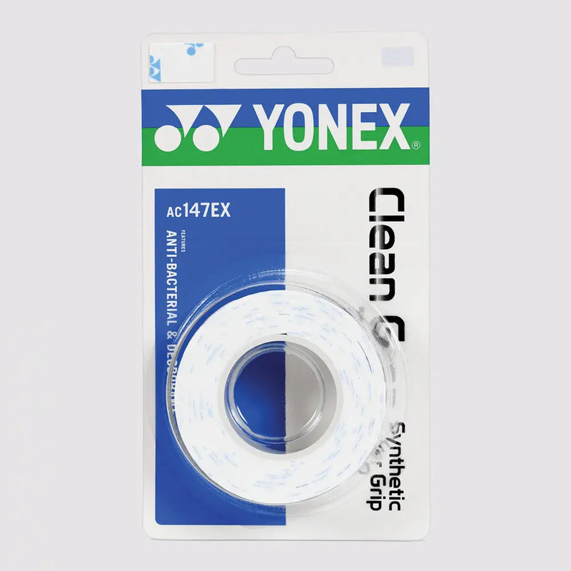 Yonex AC147 Clean Grap (3 wraps) - [Black/White]