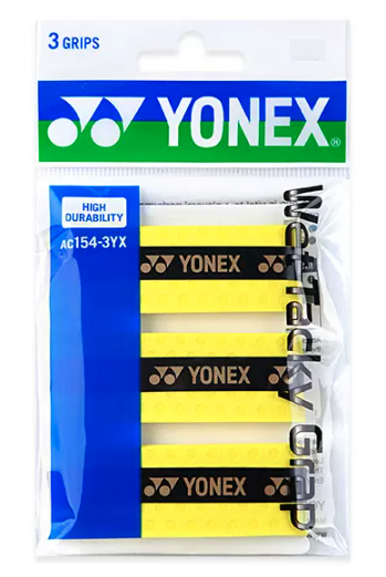 Yonex AC154 Wet Tacky Grap (3 wraps) - [Black/Bright Pink/White/Bright