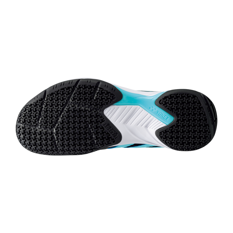 Yonex POWER CUSHION Cascade Accel Wide Badminton Shoes [Black/Ice Blue]