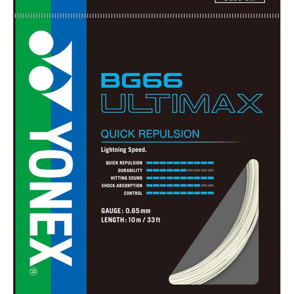 Yonex BG66 Ultimax Badminton String