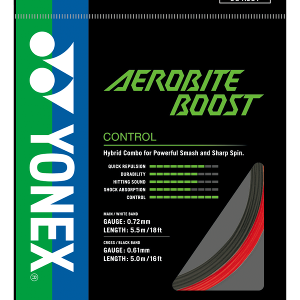 【毎日100円値下げ】YONEX AEROBITE BOOST 105/95m Yonex Aerobite Boost Badminton String
