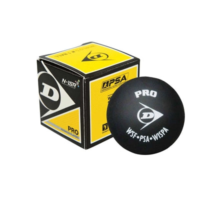 Dunlop Squash Ball - Pro (Double Yellow)