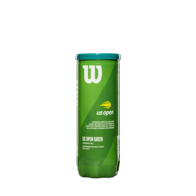 Wilson US OPEN Green Tournament Tennis Ball - 3pcs
