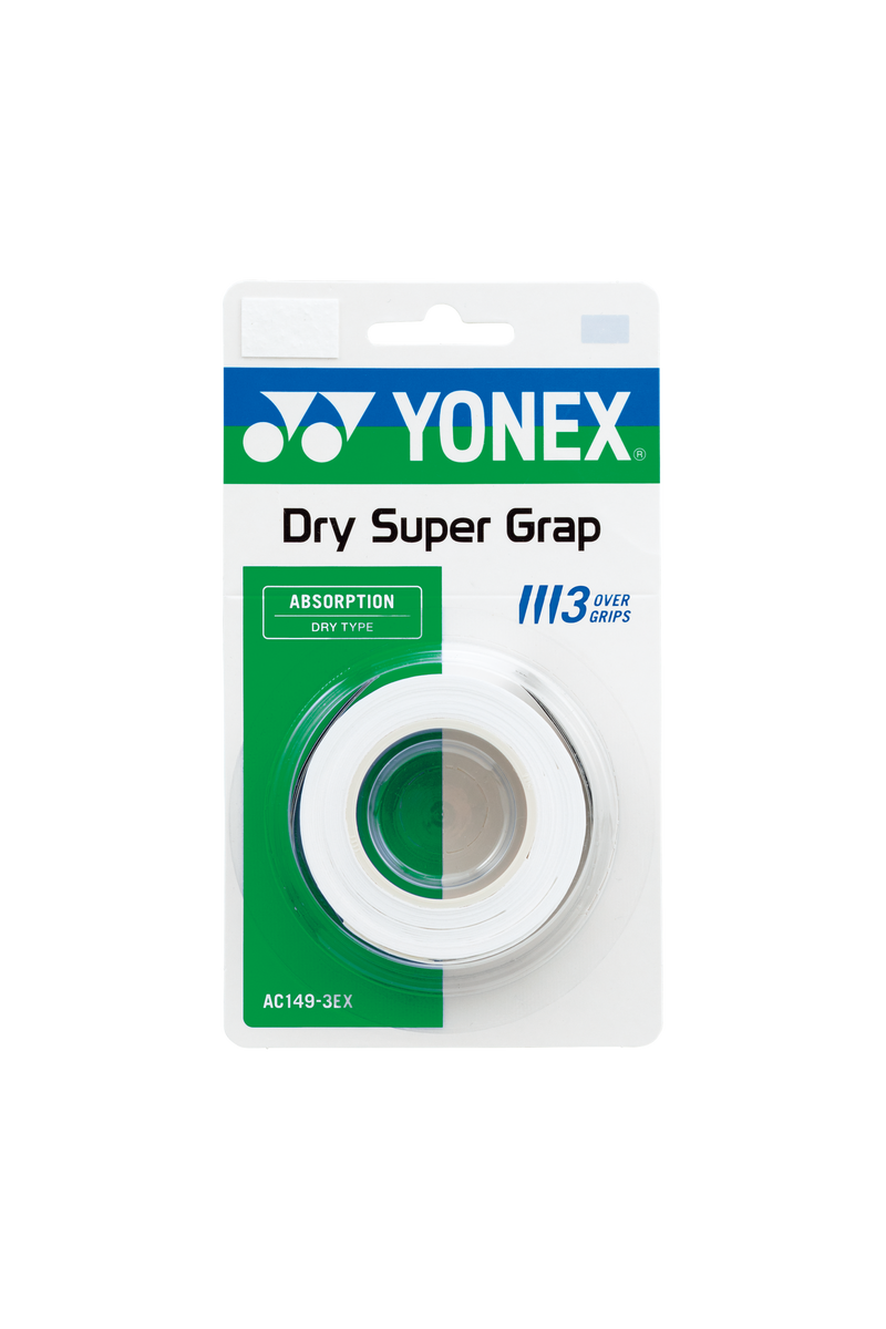 Yonex AC149 Dry Super Grap (3 wraps) - [Black/White]