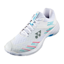 Yonex Power Cushion Cascade Accel Wide Badminton Shoe [White/Sky Blue]