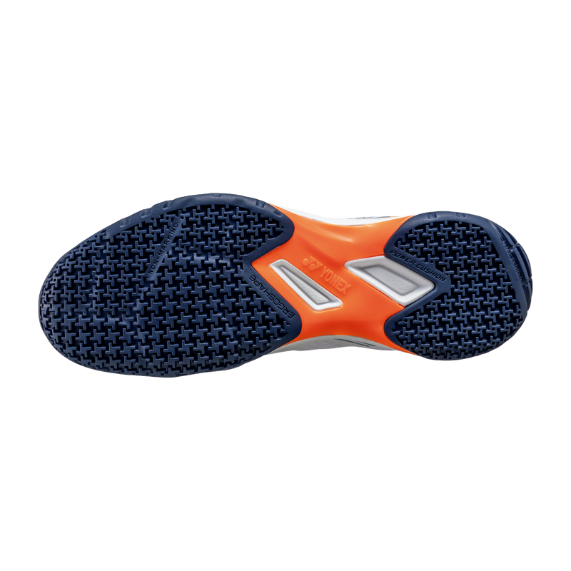 Yonex Power Cushion Strider Beat Badminton Shoe [White/Orange]