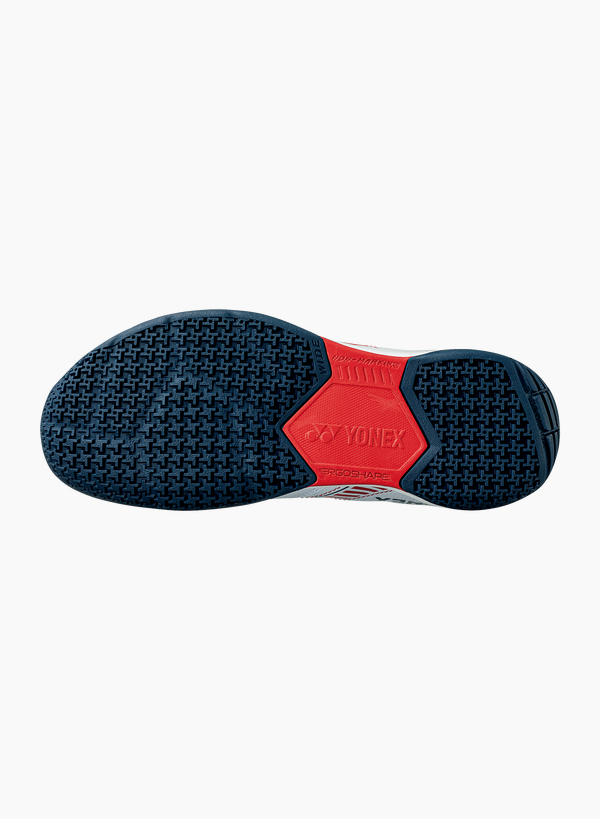Yonex Power Cushion Strider Flow Wide Badminton Shoe [White/Red]
