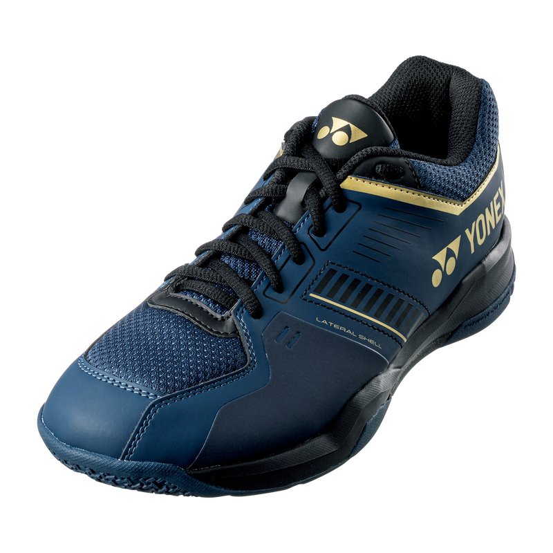 Yonex Power Cushion Strider Flow Wide Badminton Shoe [Navy/Gold]