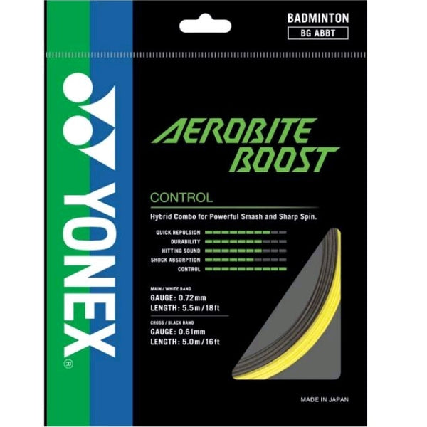 YONEX AEROBITE ロール Yonex Aerobite Boost Badminton String