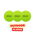 Zdle Tournament Outdoor Seamless Pickleballs - [2 colors]