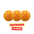 Zdle Outdoor Pickleballs - [2 colors]