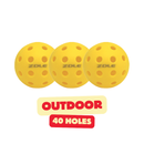 Zdle Outdoor Pickleballs - [2 colors]