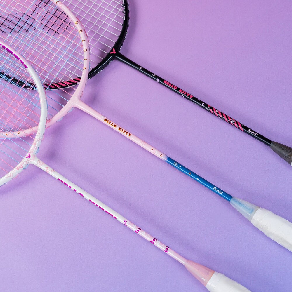 Victor X Hello Kitty DriveX KT I Unstrung Badminton Racket