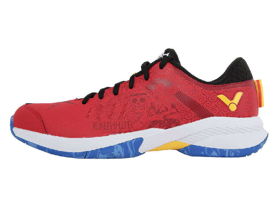 Victor X One Piece Luffy (Unisex) Badminton Court Shoe [Red
