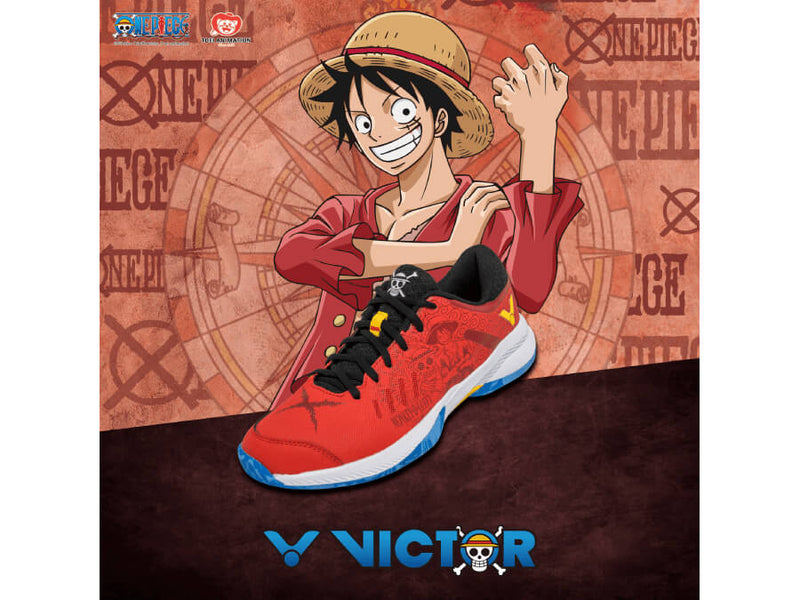 Victor X One Piece Luffy Badminton Court Shoe [Red] Limited Edition A-OPL D