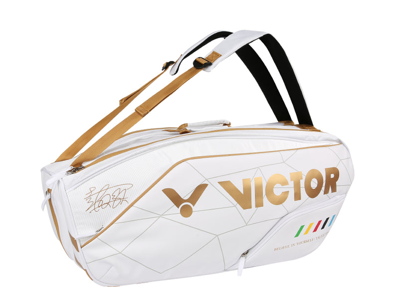 Victor Tai Tzu Ying BR9211TTY - 6pcs Rectangular Racket Bag [White]
