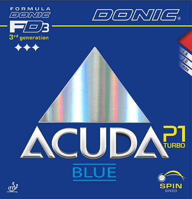 DONIC Acuda Blue P1 Turbo Table Tennis Rubber